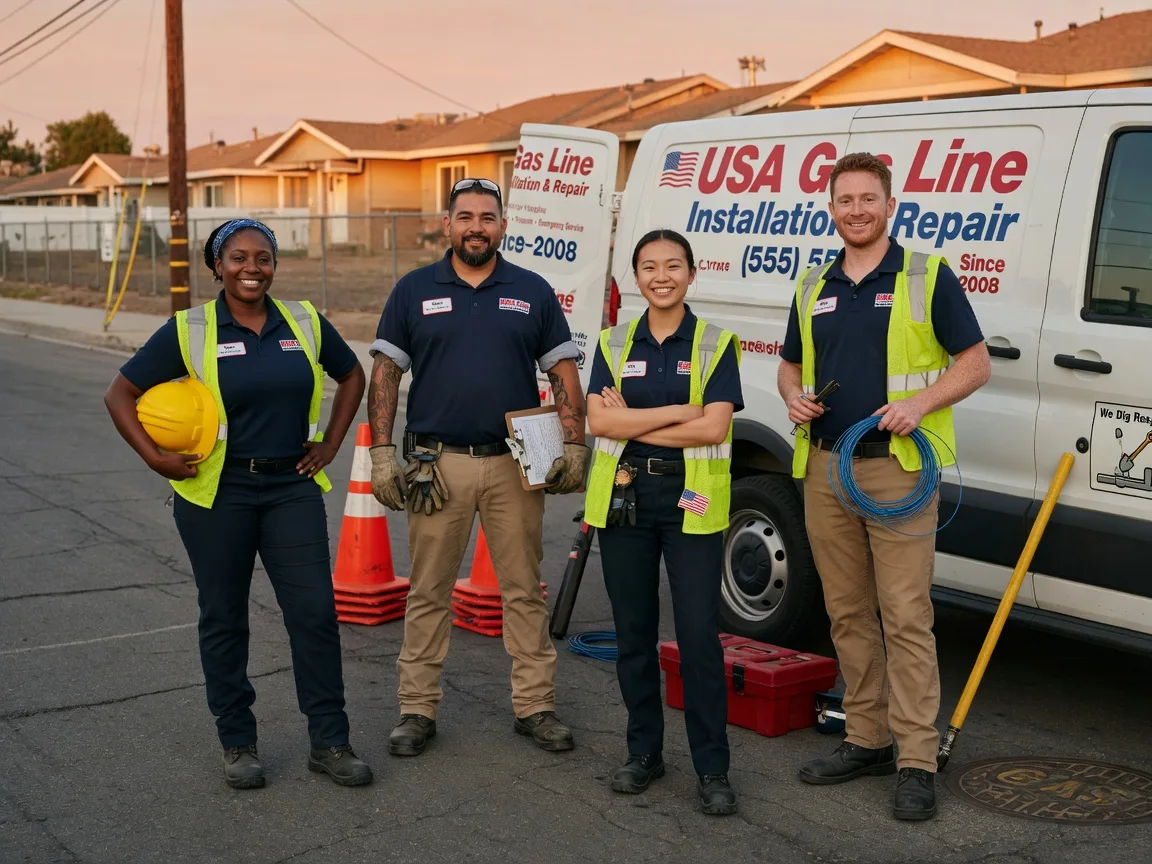 Gas Line Installation company in Dike, TX
